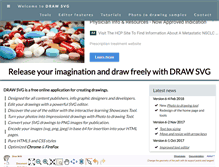 Tablet Screenshot of drawsvg.org